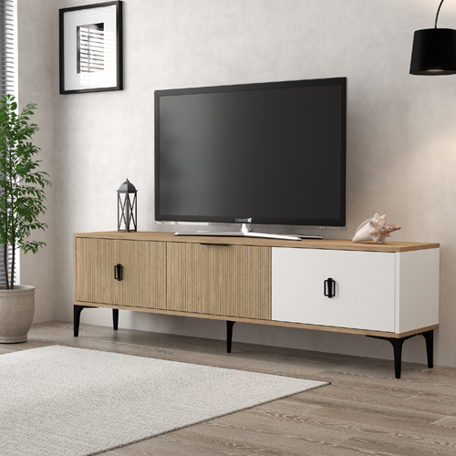 3802 Neva TV nitesi 180 Cm Sepet - Beyaz - Yunus