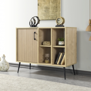 4110 �ile ( METAL AYAKLI METAL KULPLU) 100 Cm Konsol - Tv �nitesi - Yemek Odas�