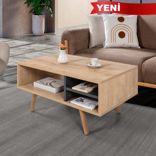 2033 Ven�s ( AH�AP AYAKLI ) Orta Sehpa , Safir - Antrasit , Salon , Ofis