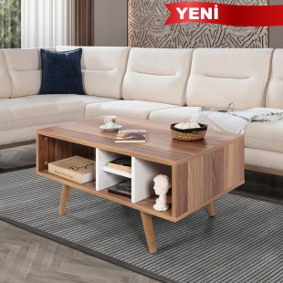 2025 Sina Orta Sehpa ( AH�AP AYAKLI ) , S���t - Beyaz , Salon , Orta Odas�