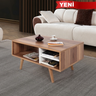 2036 Ven�s ( AH�AP AYAKLI ) Orta Sehpa , S���t - Beyaz , Salon , Ofis