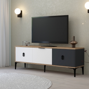 3501 Neva TV nitesi 150 Cm Sepet - Antrasit - Beyaz