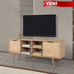 3622 Sina 160 Cm ( AH�AP AYAKLI , METAL KULPLU ) TV �nitesi , Safir , Tv Sehpas�