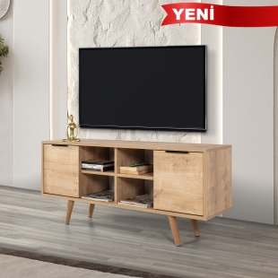 3322 Sina 130 Cm ( AH�AP AYAKLI , METAL KULPLU ) TV �nitesi , Safir , Tv Sehpas�