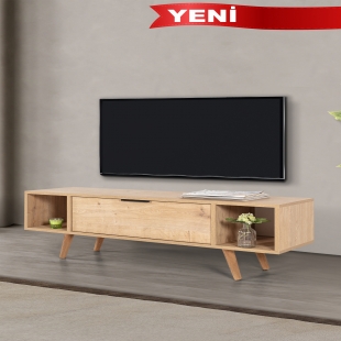 3327 Mesir 130 Cm ( AH�AP AYAKLI , METAL KULPLU ) TV �nitesi , Safir , Tv Sehpas